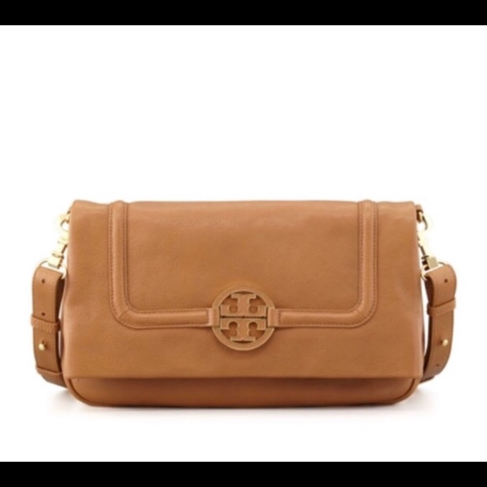 (SOLD‼️)Tory Burch Amanda Foldover Crossbody Bag